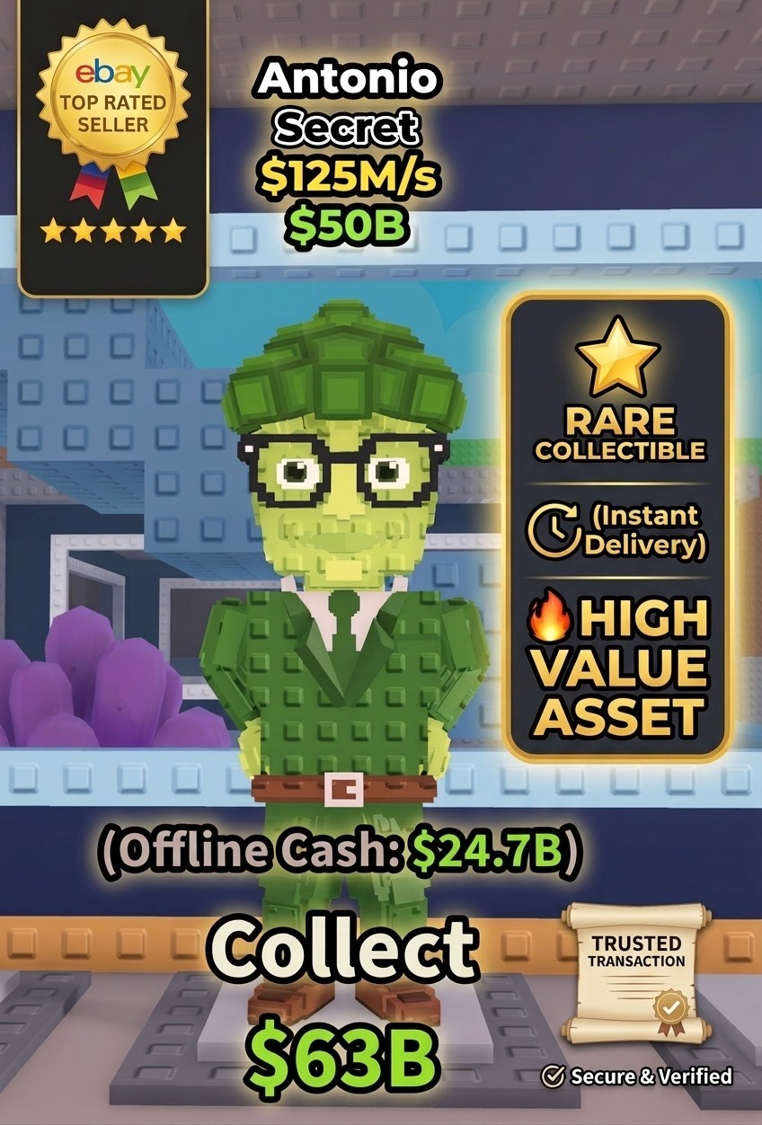 💎Antonio | Steal a Brainrot | FAST CHEAP 💎