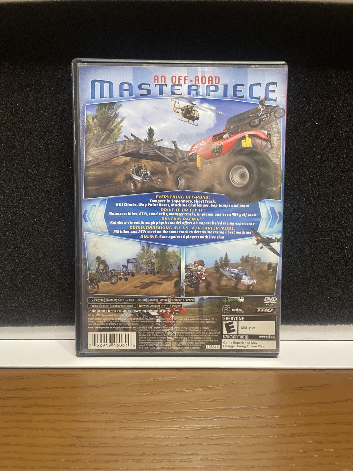 MX vs. ATV Unleashed (PlayStation 2, 2005) Complete CIB
