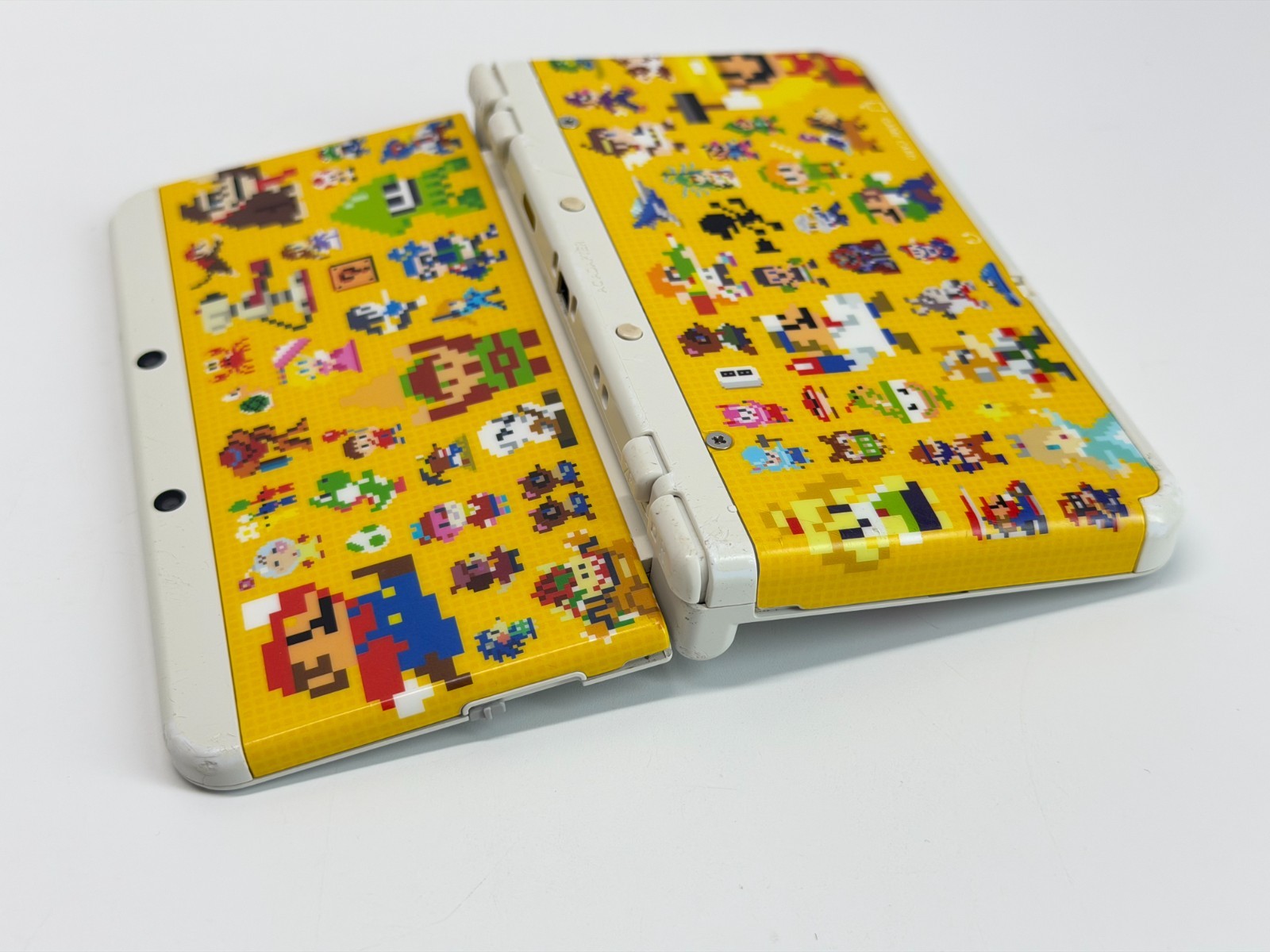 New Nintendo 3DS Handheld System Mario Edition Bundle w/Mario Bros 2 & Maker