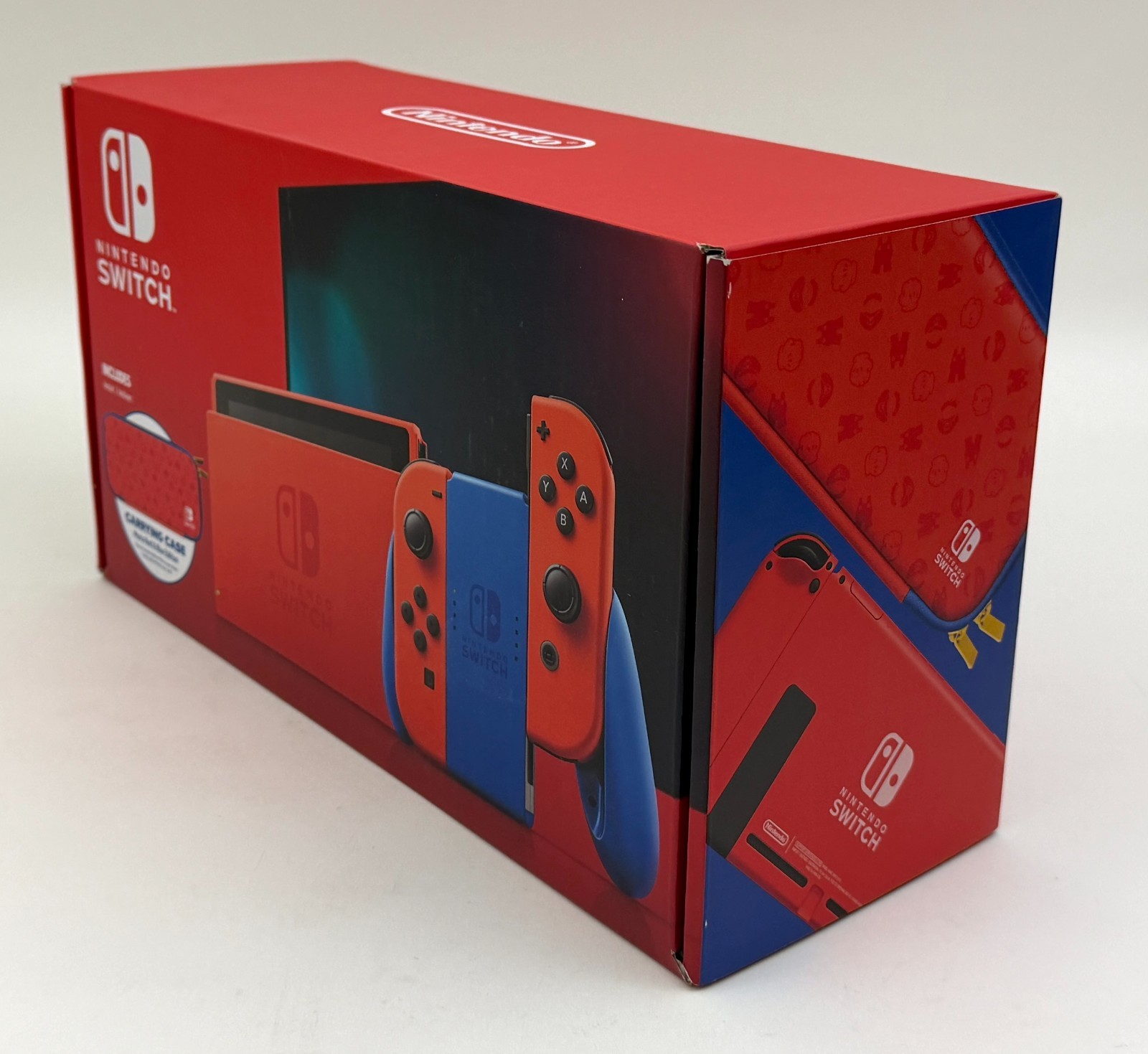 Nintendo Switch Console HAC-001(-01) Mario Red & Blue Edition – BRAND New!