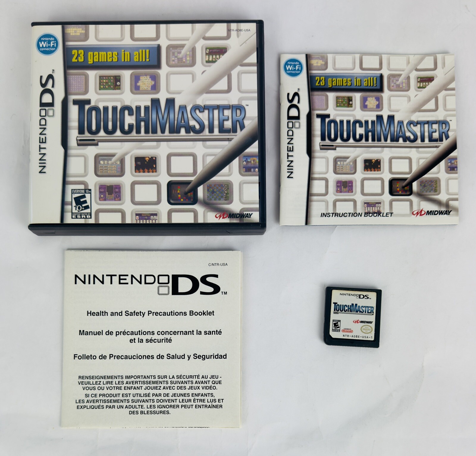 TouchMaster (Nintendo DS, 2007) Complete & Tested