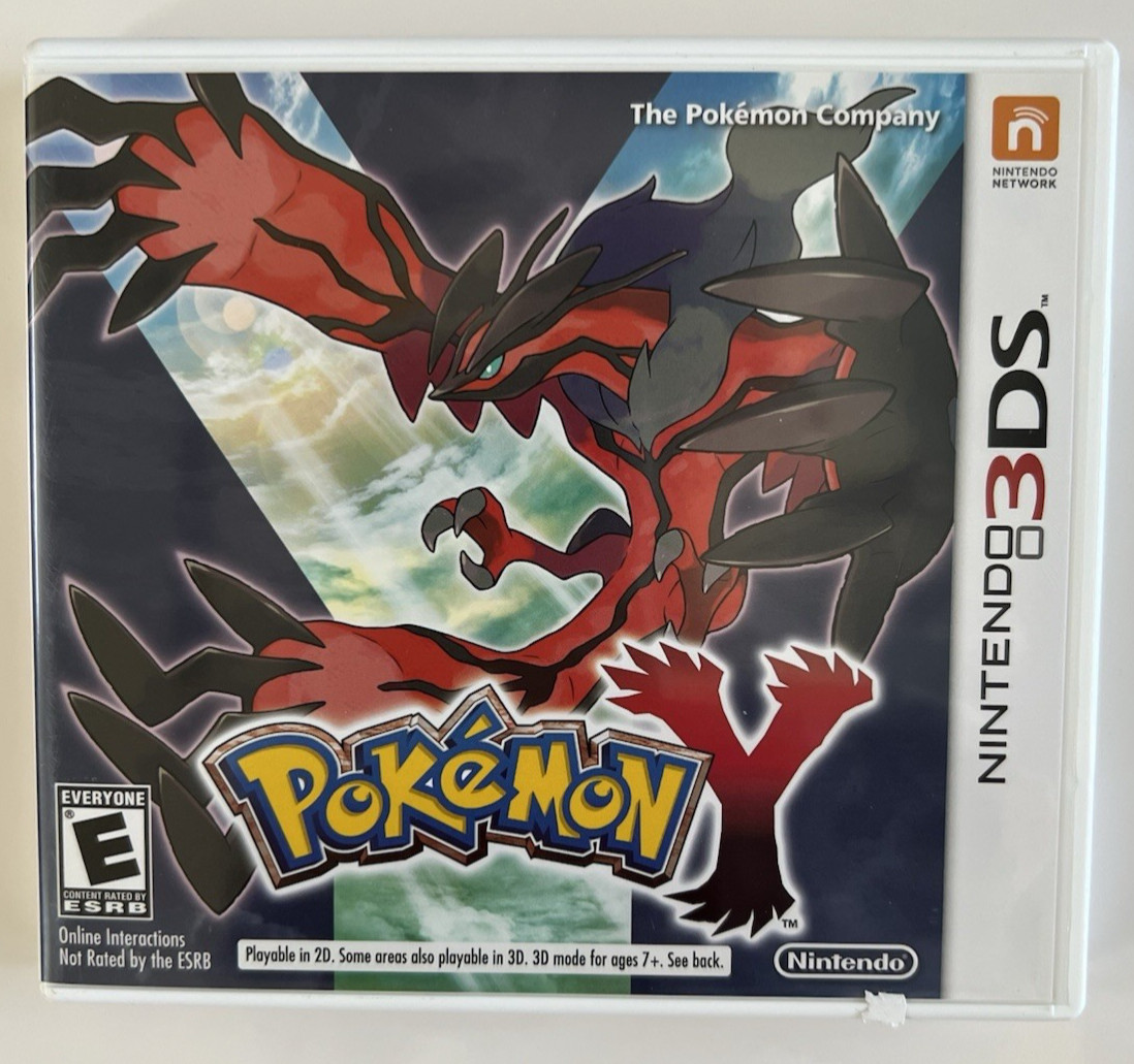 Nintendo Pokémon Y Nintendo 3DS CIB Complete Insert & Manual, Rated E, NTSC-U/C
