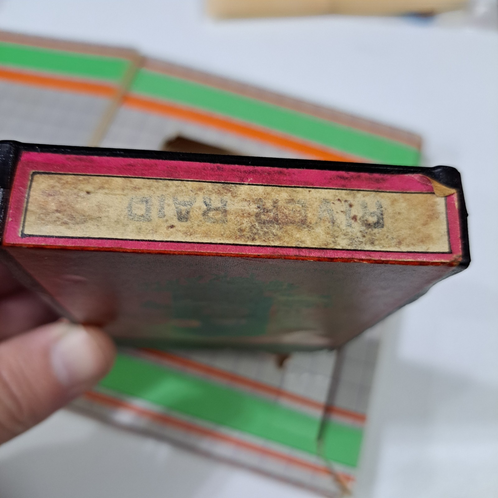 Vintage Atari Coleco River Raid Artkari Argentina Box
