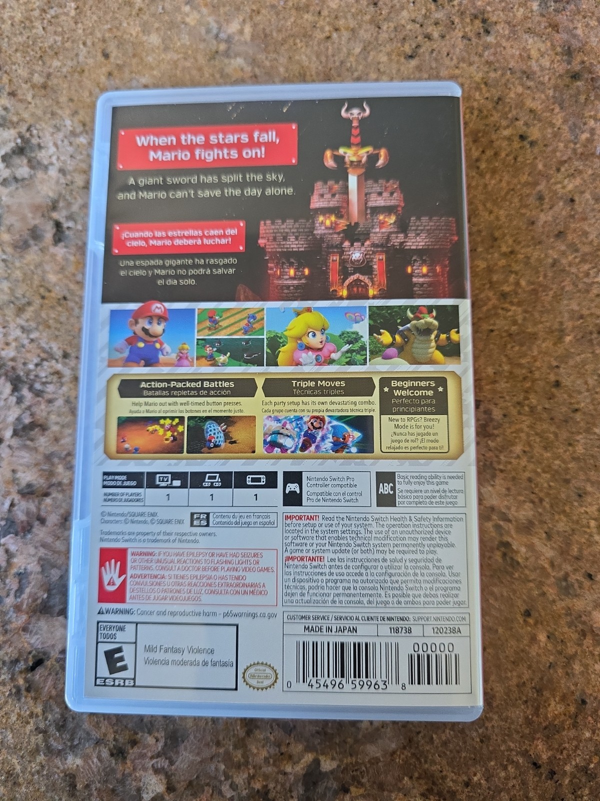 Super Mario Bros RPG – Nintendo Switch