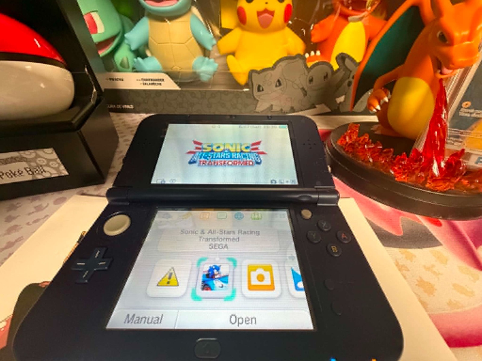 Nintendo 3DS XL Galaxy Edition Handheld System – Purple Used Very Nice Shape