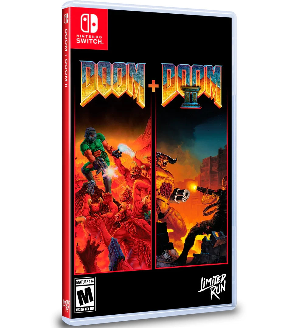 Doom 1 + Doom 2 LRG#283 – Nintendo Switch – Brand New