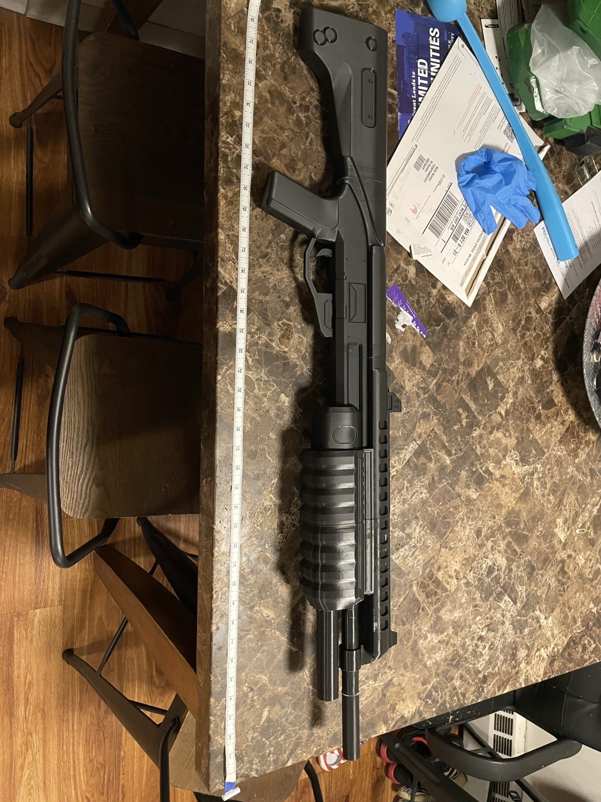Halo Reach m90 shotgun lifesized plastic toy prop for cosplay or display