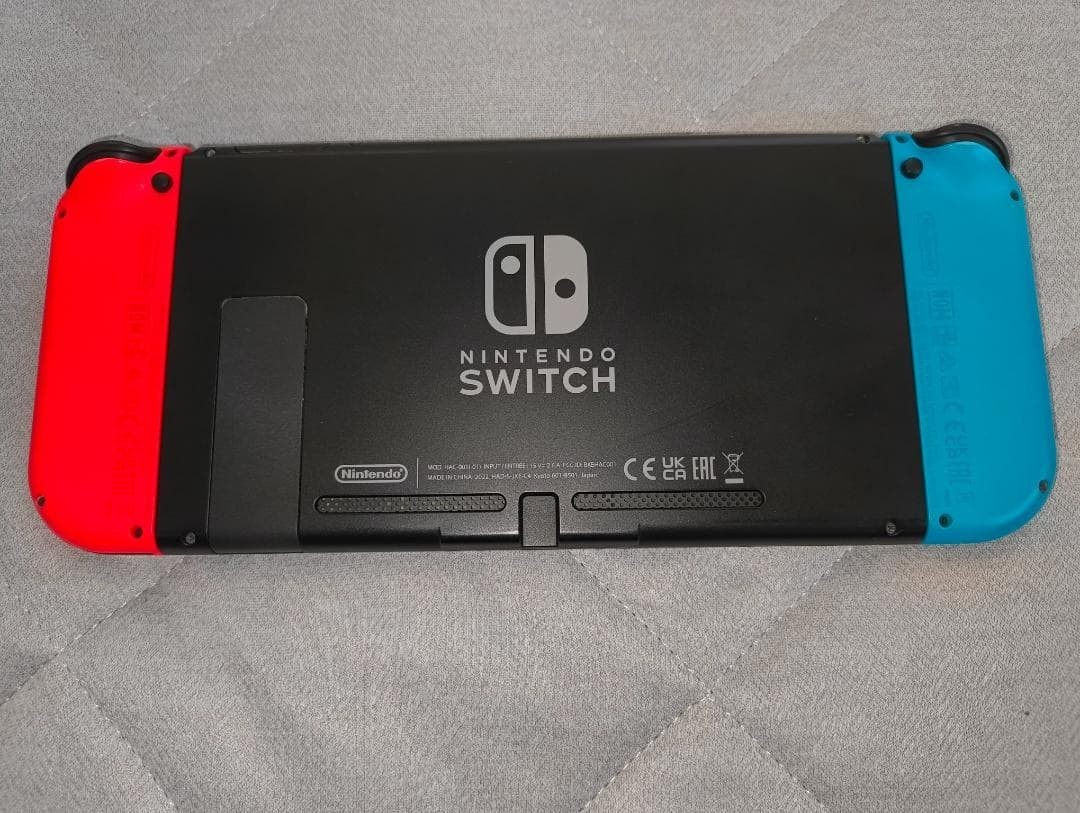Nintendo Switch Handheld Console Tablet Working Tested w/ Box Joyconb Red Blue