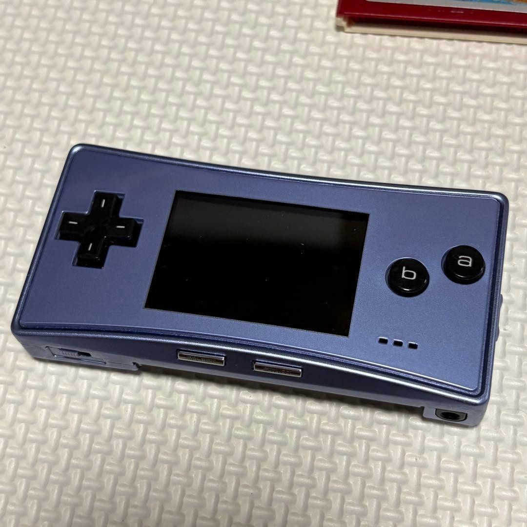 Nintendo Game Boy Micro Blue console Universal Handheld System