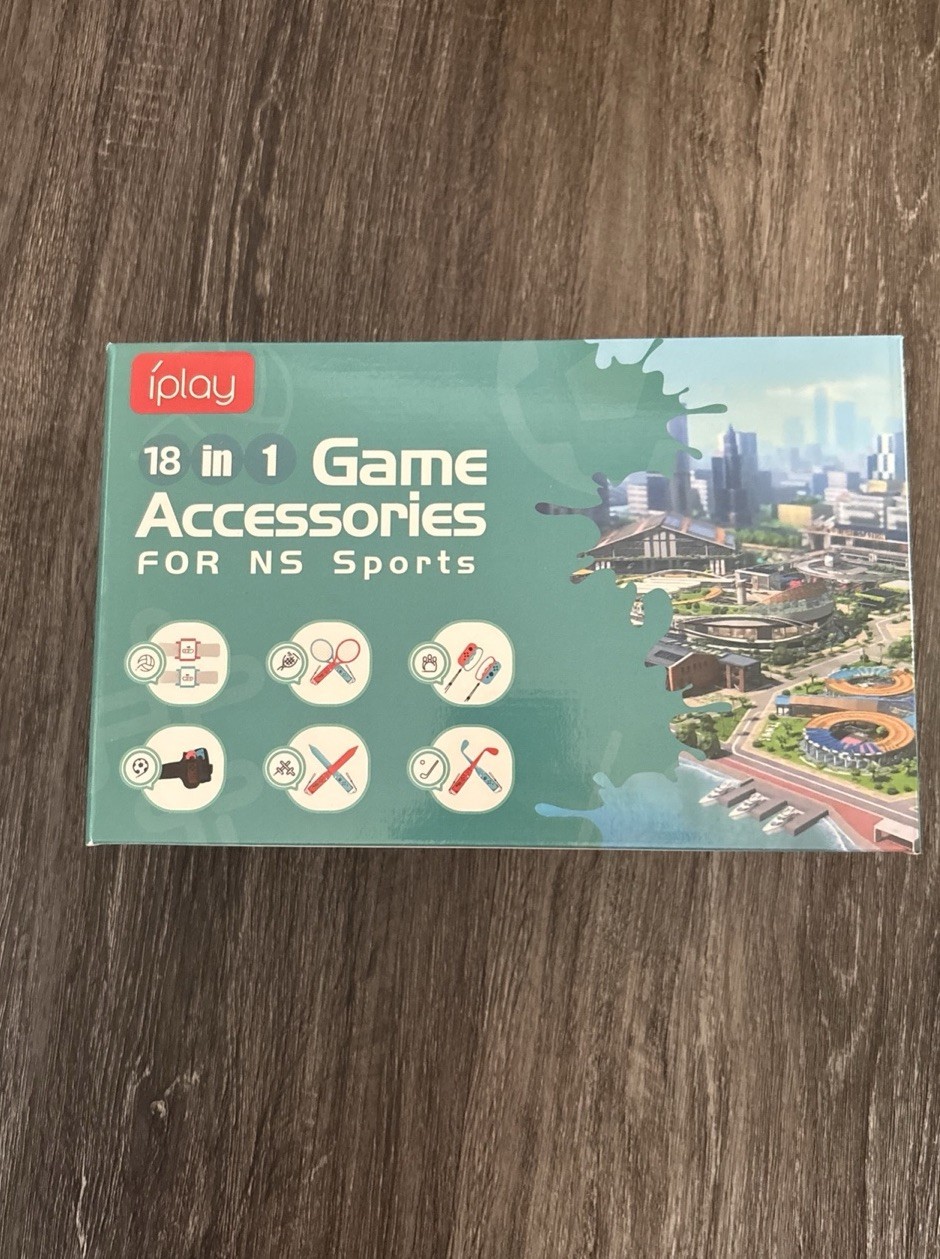 Sports Accessories Bundle for Nintendo Switch 2 – 18 in 1 Family Accessories Kit