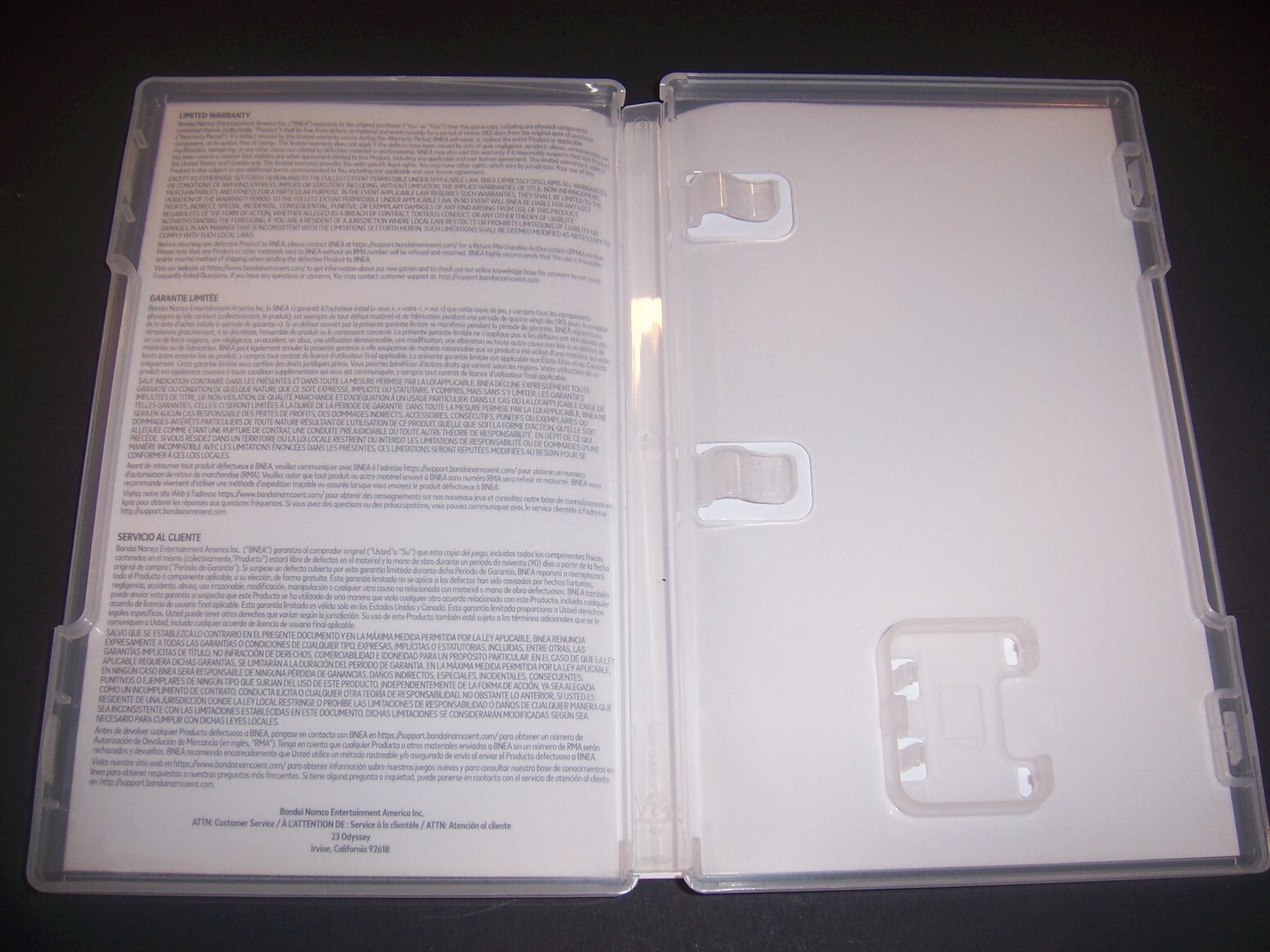 Authentic Replacement Case ONLY – NO MAN’S SKY – Nintendo Switch Box