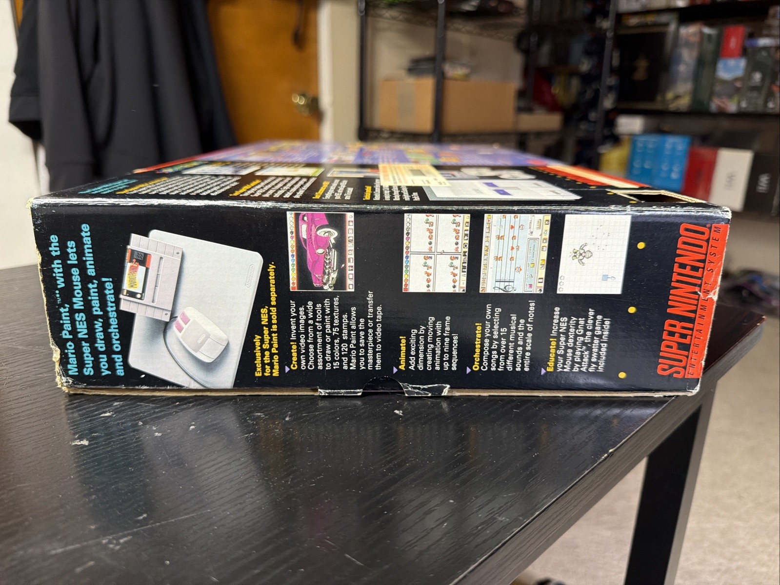 Super Nintendo Super Set Console Box Controllers Game. •READ DESCRIPTION!• SNES