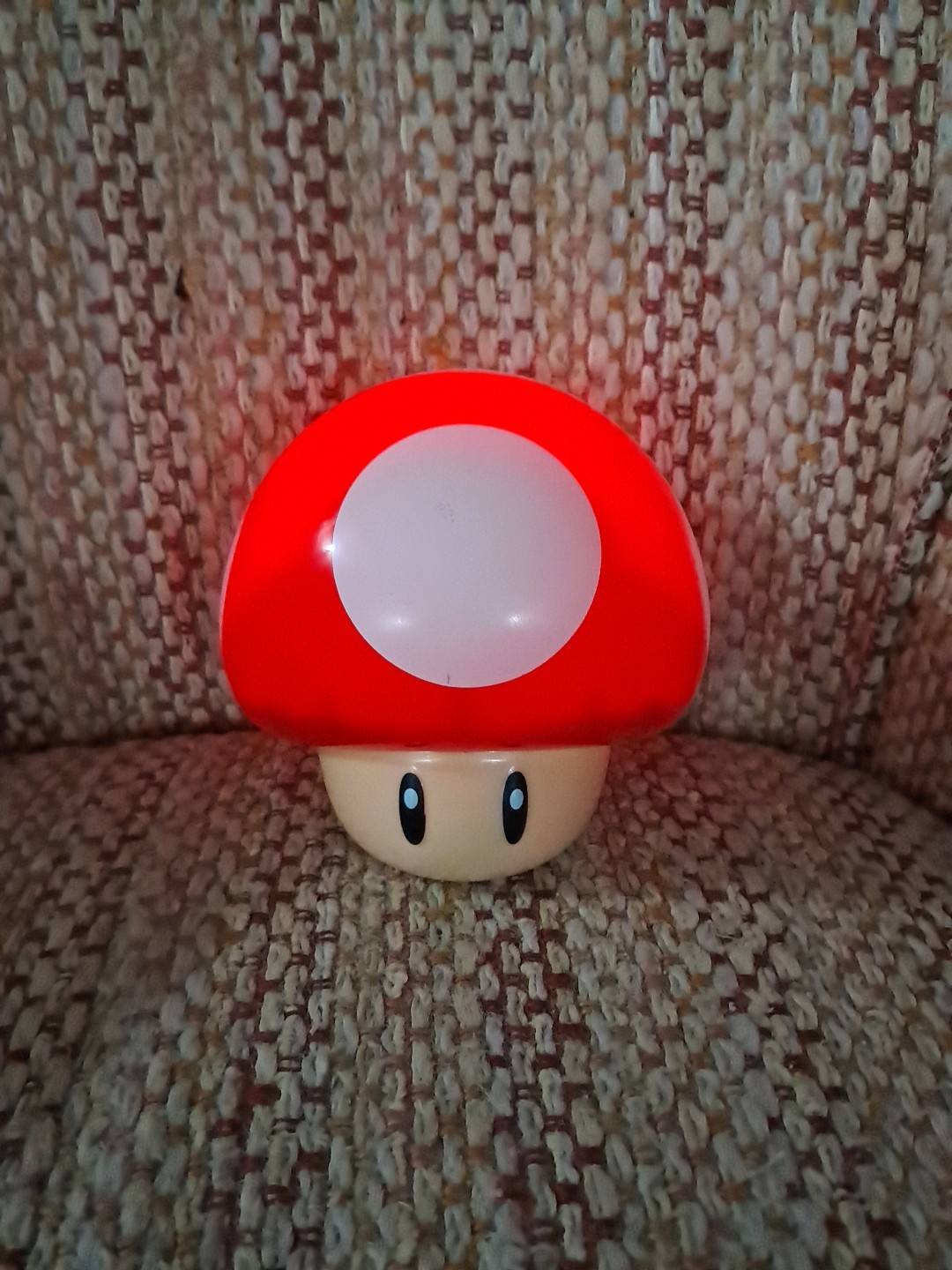 Super Mario Mushroom Light Official Nintendo Lights Up Red And Makes Sound
