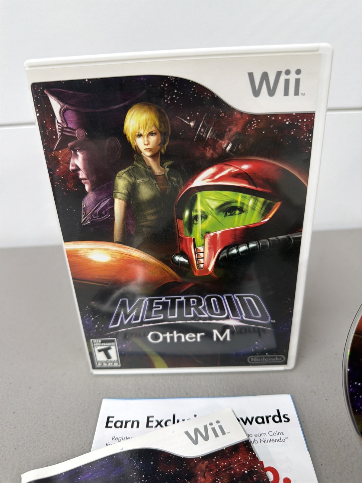 Metroid: Other M (Nintendo Wii, 2010) CIB Tested And Working