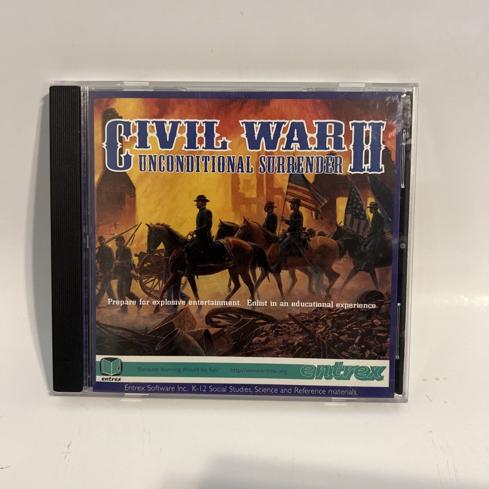 Civil War II Unconditional Surrender CD-Rom Battles Personalities Events