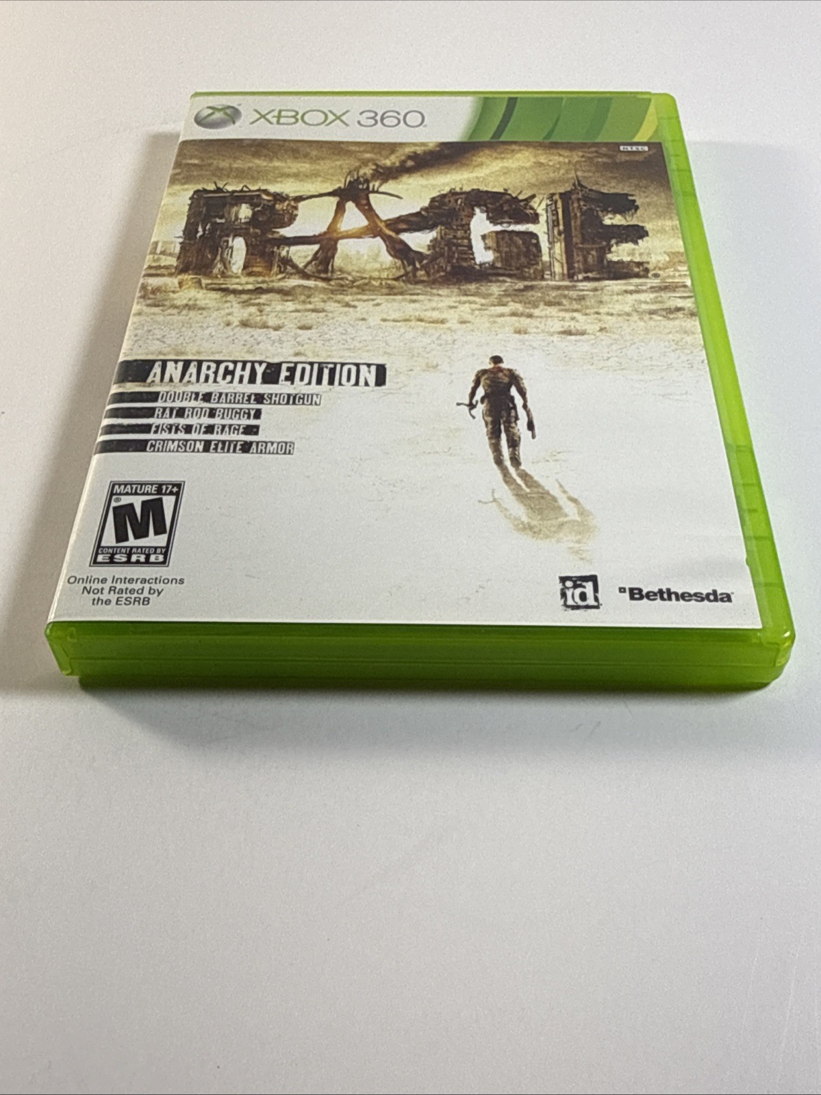 Rage (Microsoft Xbox 360, 2011) Complete Tested Working