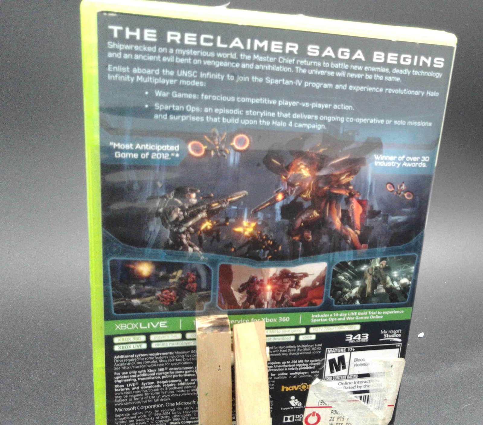 Halo 4 Xbox 360 Microsoft Studios 343 Industries (2012) [VG]