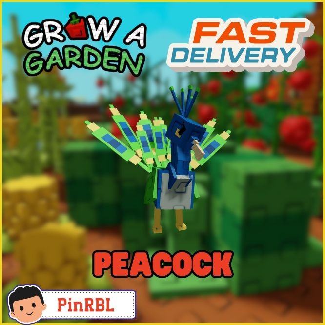 Peacock – Grow A Garden | GAG 🌻 Fast Delivery-Cheap Pets!