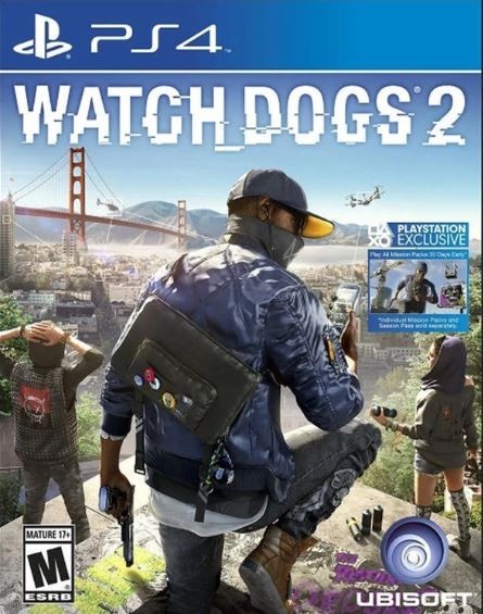 WATCH DOGS 2 – PlayStation 4 – UBISOFT – PS4 Video Game