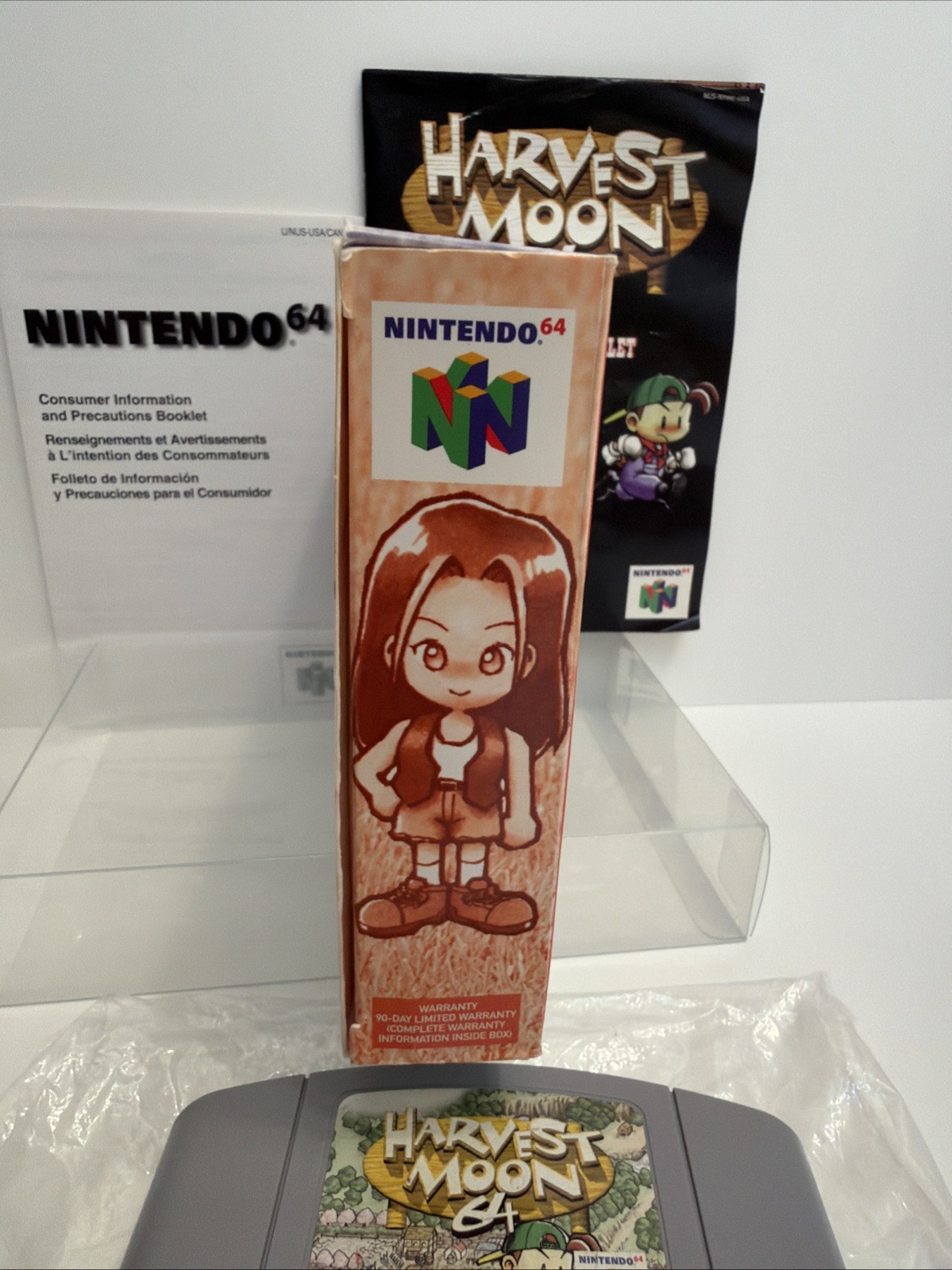 Harvest Moon 64 Nintendo 64 N64 Authentic Complete In Great Box! CIB