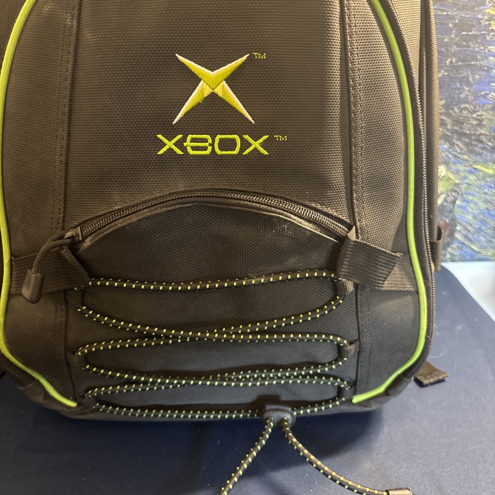 Original Microsoft Xbox Padded Videogame Console Travel Backpack Vintage