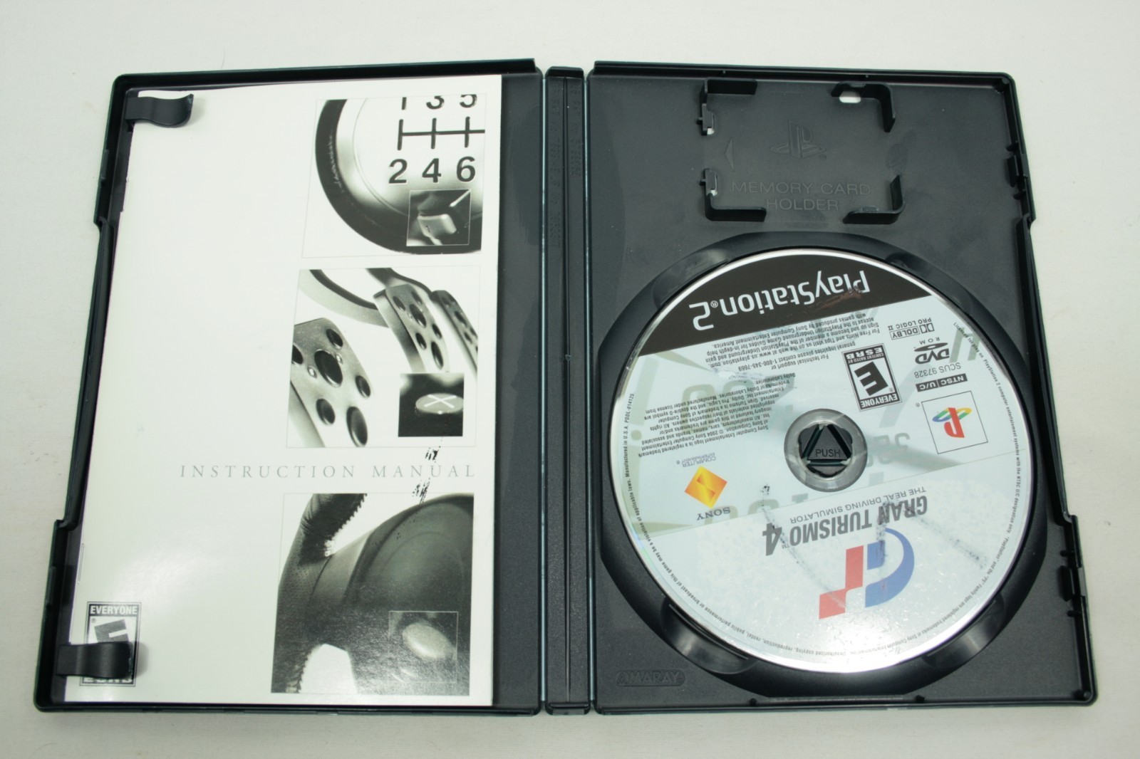 Gran Turismo 4 PS2 CIB Sony PlayStation 2 Black Label Complete Manual Reg Card C