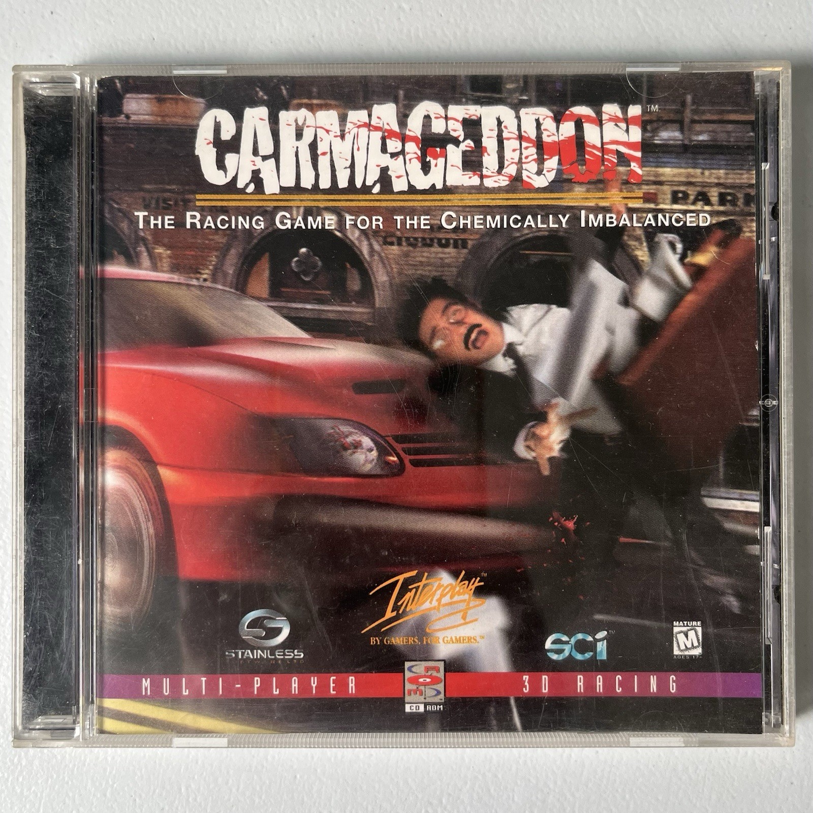 Carmageddon PC Game 1997 Interplay The Racing Game For The Chemically Imbalanced