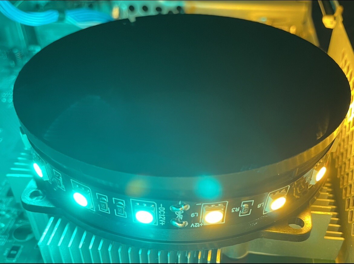 Xbox 360 Led Fan, or RGB LED App, Single Plug & Play LED FAN ONLY/Send In, Read