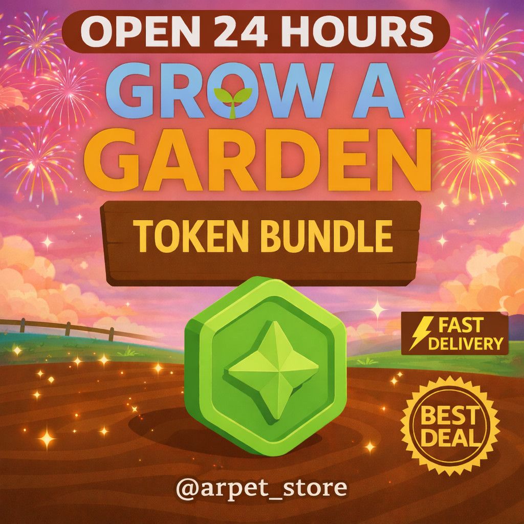 TOKEN | Roblox GROW A GARDEN | INSTANT DELIVERY☑️
