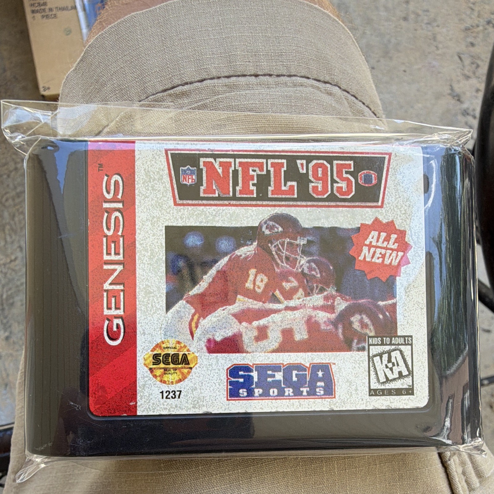 Sega Sports NFL ’95 for Sega Genesis American Football Sports NFL Series