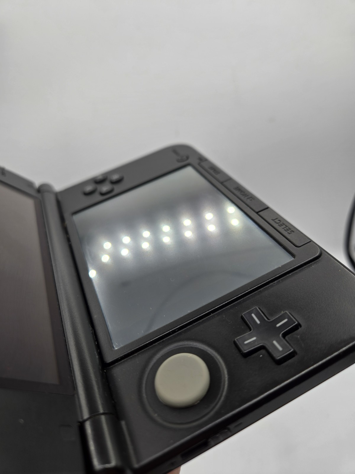 Nintendo 3DS XL Black Working Console Stylus OEM Charger 4GB SD Card US
