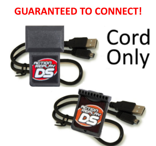 Cable New USB Cord for Action Replay DS DSi 18″ inch Nintendo Cheats Pokemon NDS