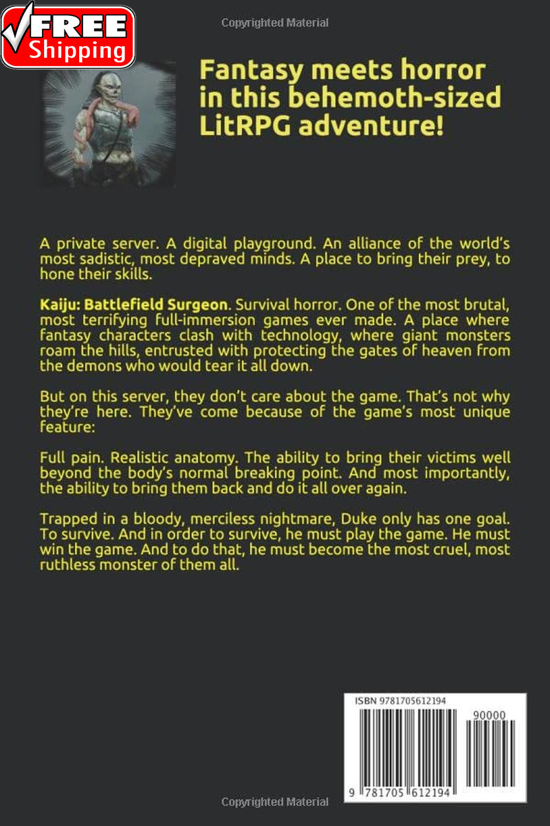 Kaiju: Battlefield Surgeon: a Litrpg Adventure
