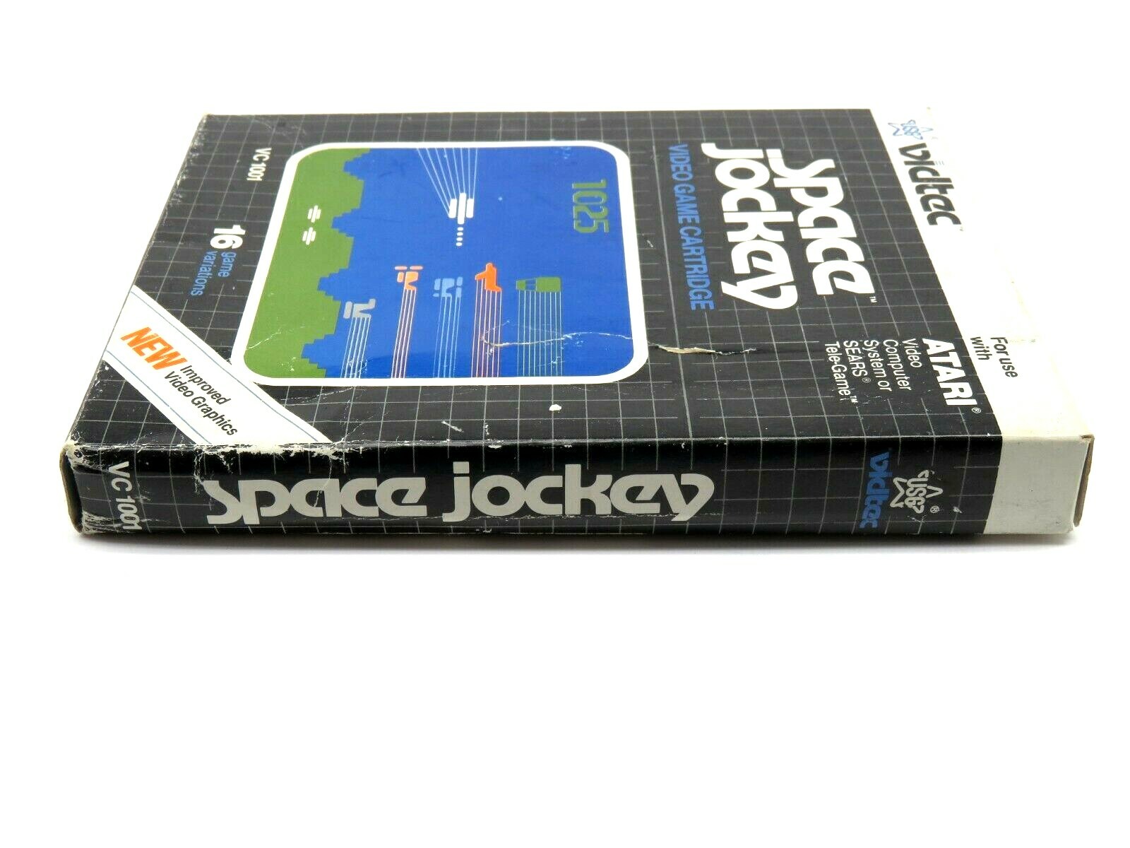 Space Jockey (Atari 2600, 1982) By Vidtec (Box, Cartridge & Manual) NTSC
