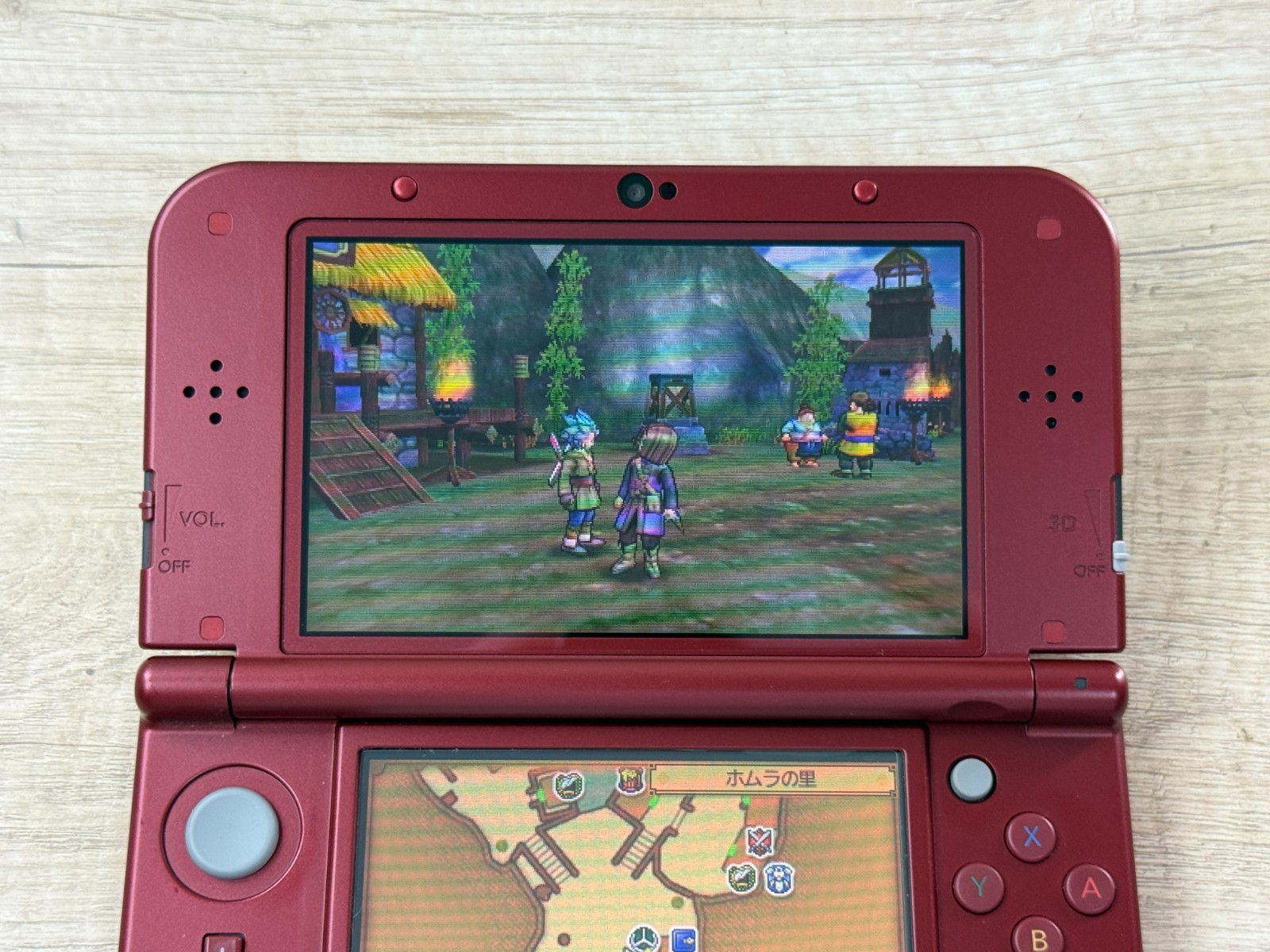 RANk A Nintendo New 3DS LL XL Metallic Red Console Tested Japan ver D2399