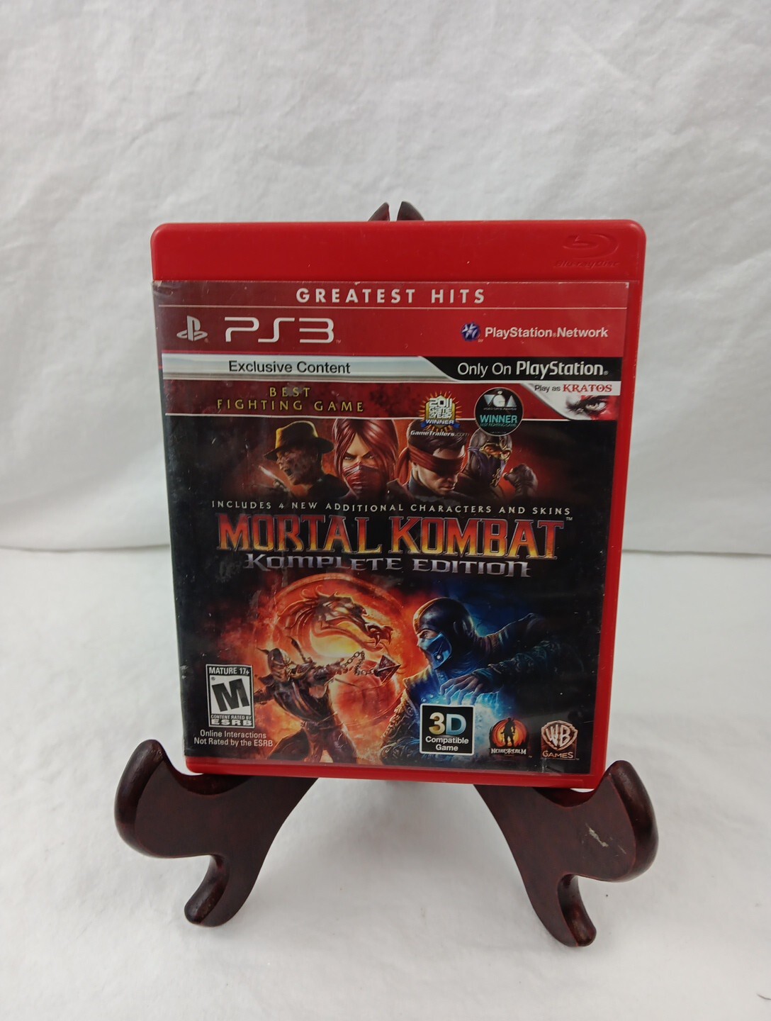 Mortal Kombat Komplete Edition (Sony PlayStation 3 2012) PS3 CIB Complete Manual