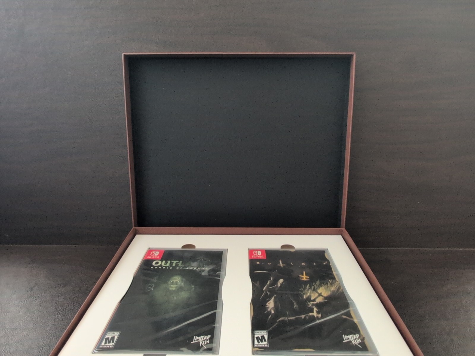 Outlast Bundle of Terror / Outlast 2 Murkoff Briefcase Edition – Switch Complete