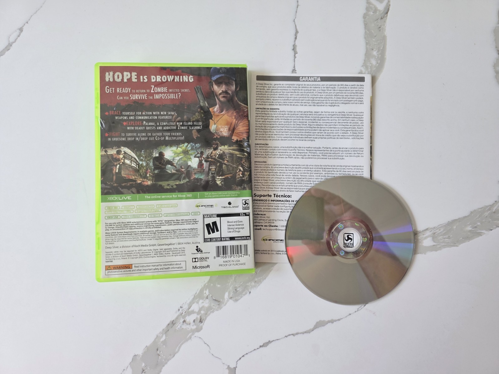 Dead Island: Riptide-Special Edition (Microsoft Xbox 360, 2013) Complete Tested