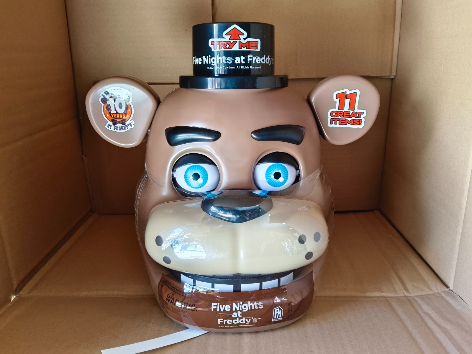 PhatMojo Five Nights At Freddy Fazbear Animatronic Bundle 11 Items Blinking Eye