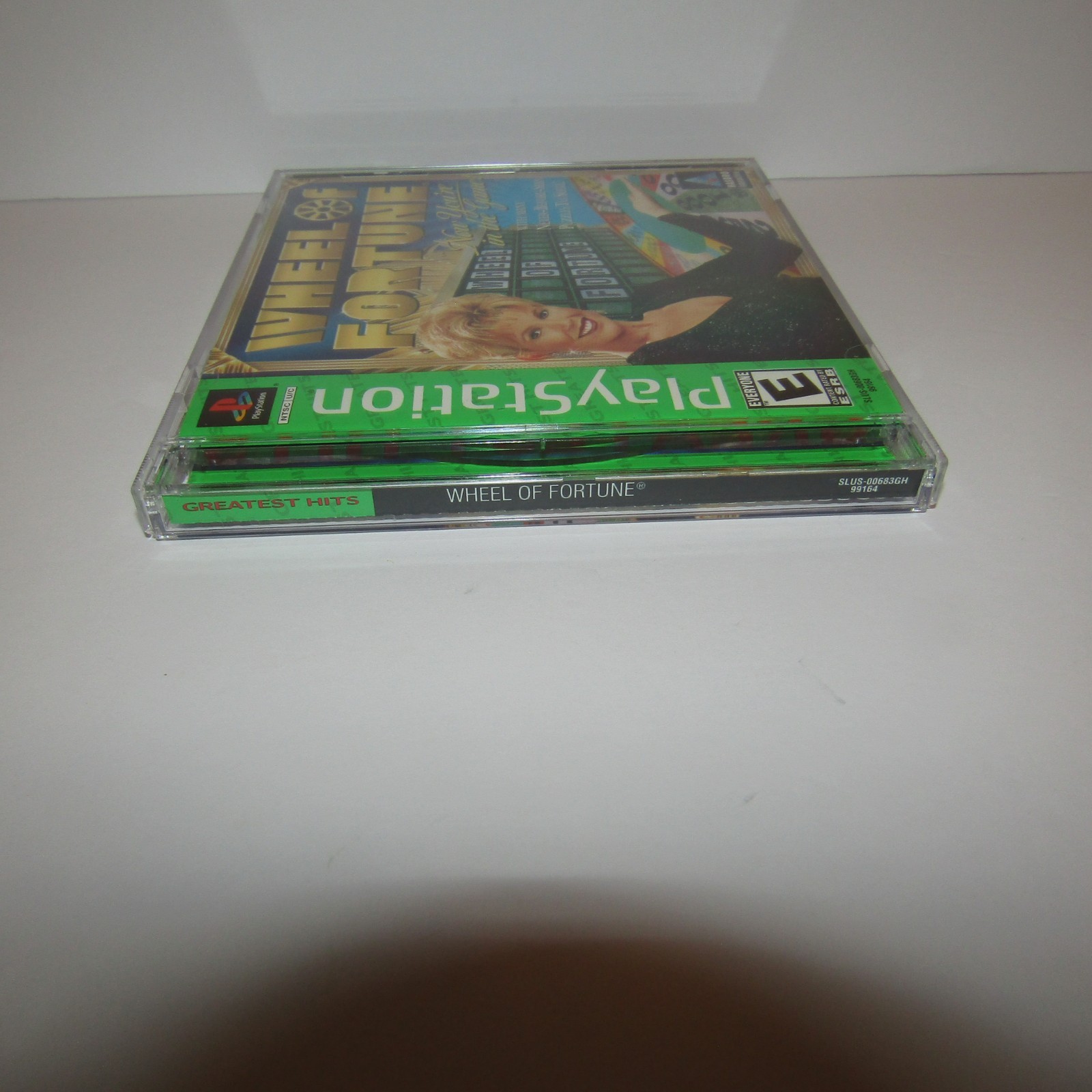 Wheel of Fortune Sony PlayStation 1 PS1 Greatest Hits Video Game w Manual Tested