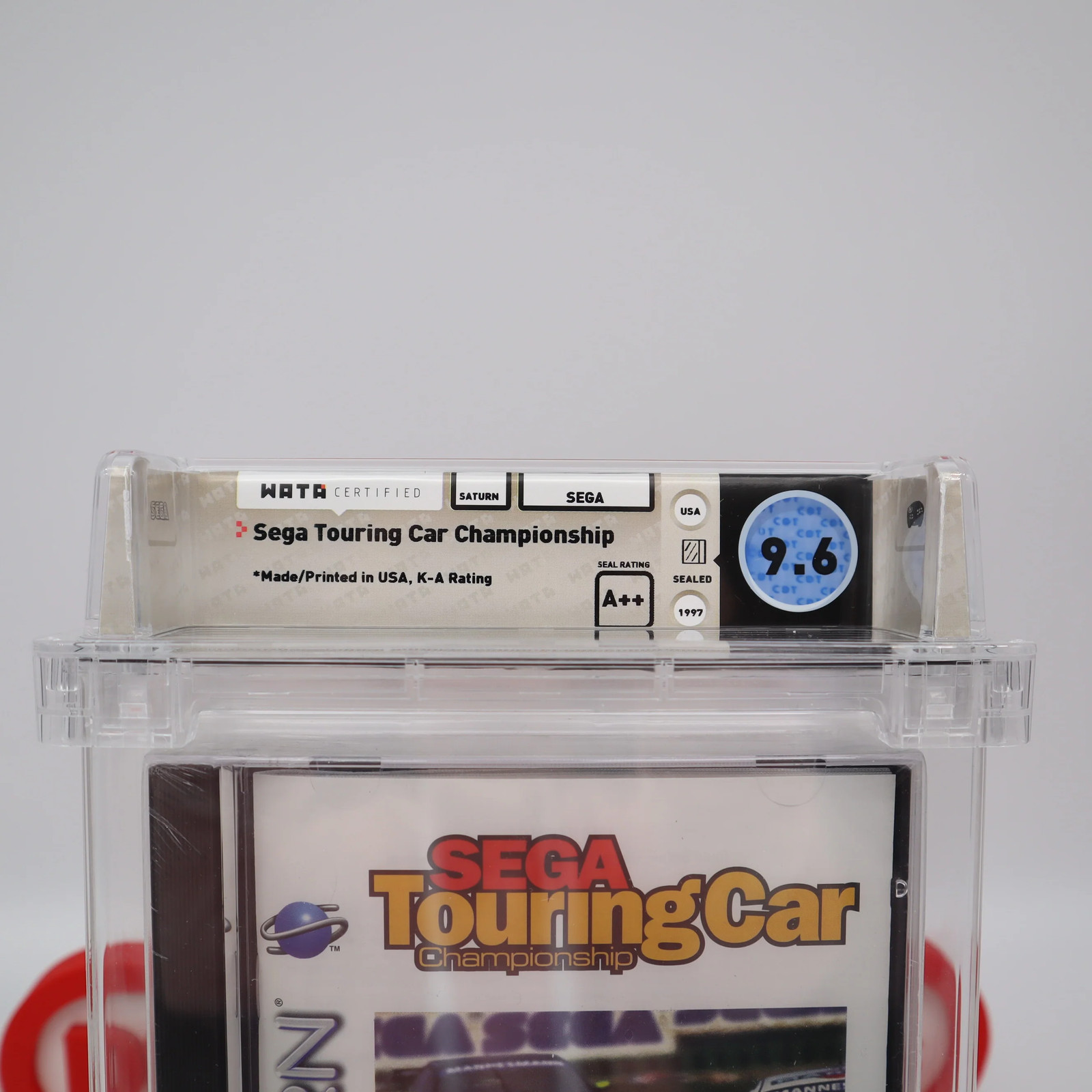 Sega Saturn SEGA TOURING CAR CHAMPIONSHIP – WATA GRADED 9.6 A++! NEW & Sealed!