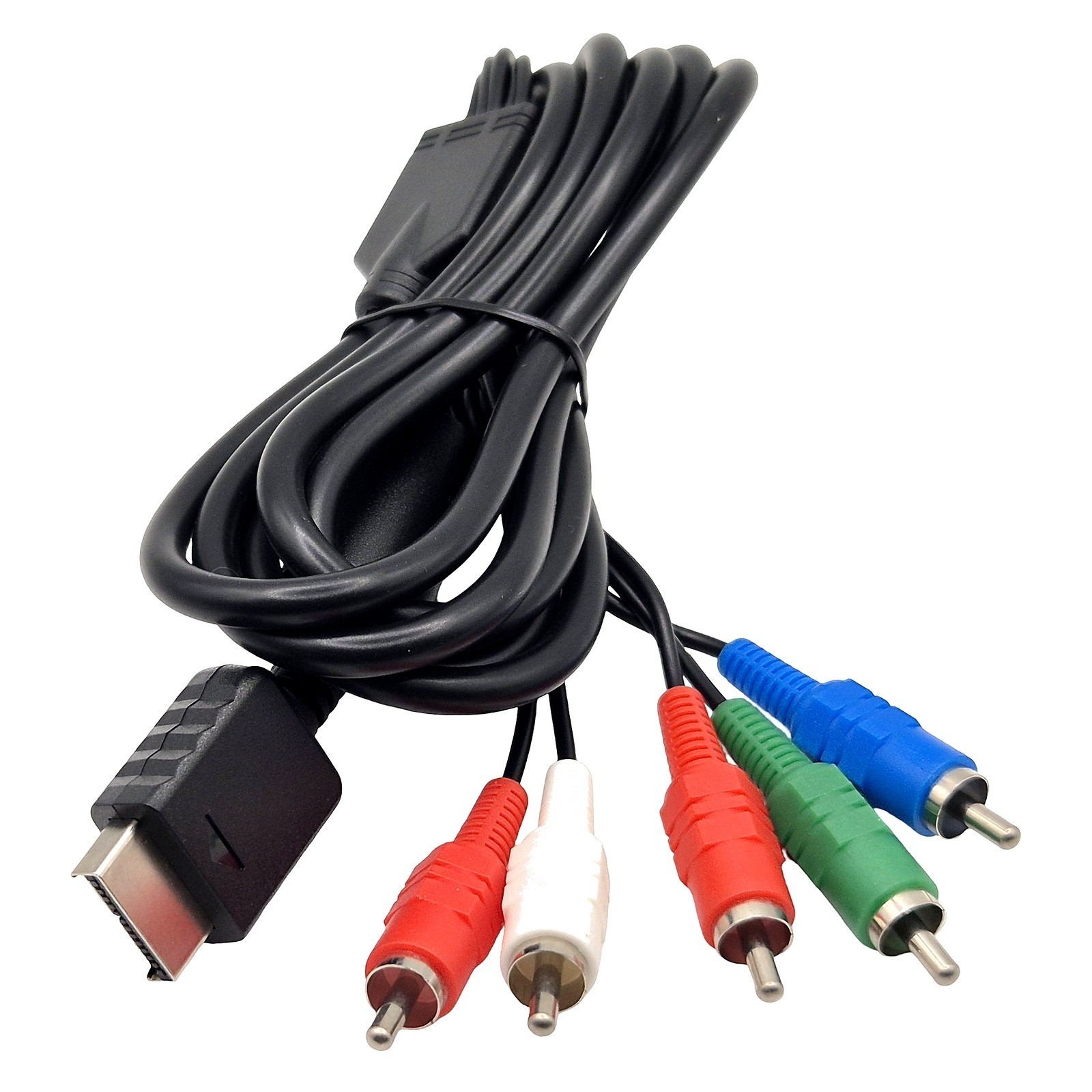 YPbPr Component Cable 1.8m for PS2 PS3 | HD Video & Stereo Audio | Brand New