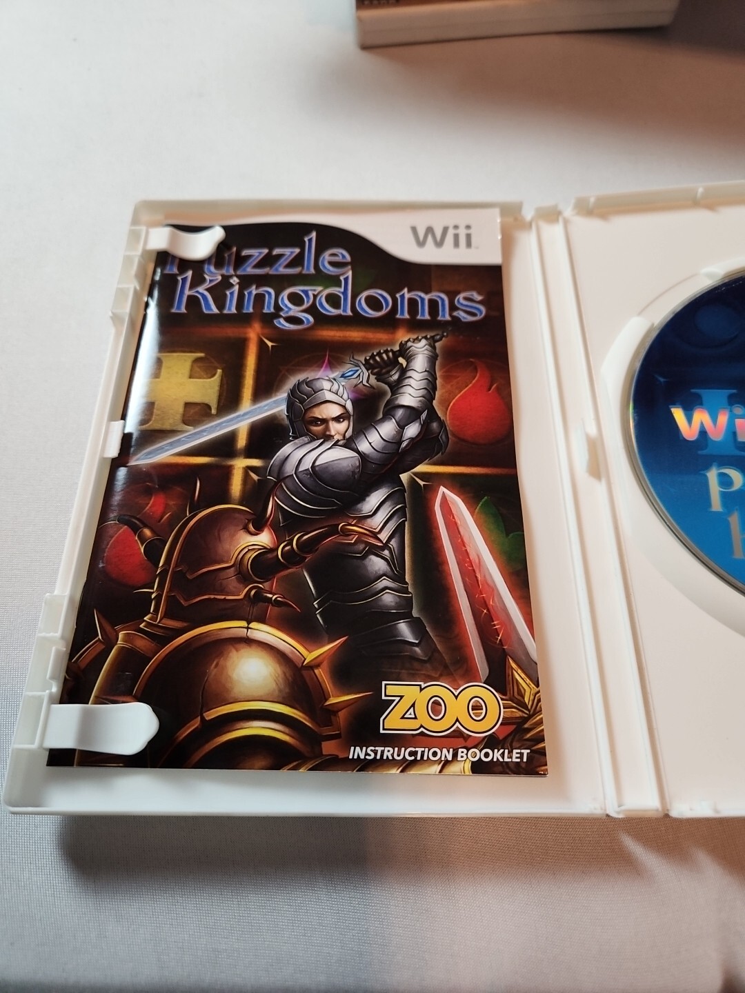 Puzzle Kingdoms (Nintendo Wii, 2009) Complete Tested Working – CIB