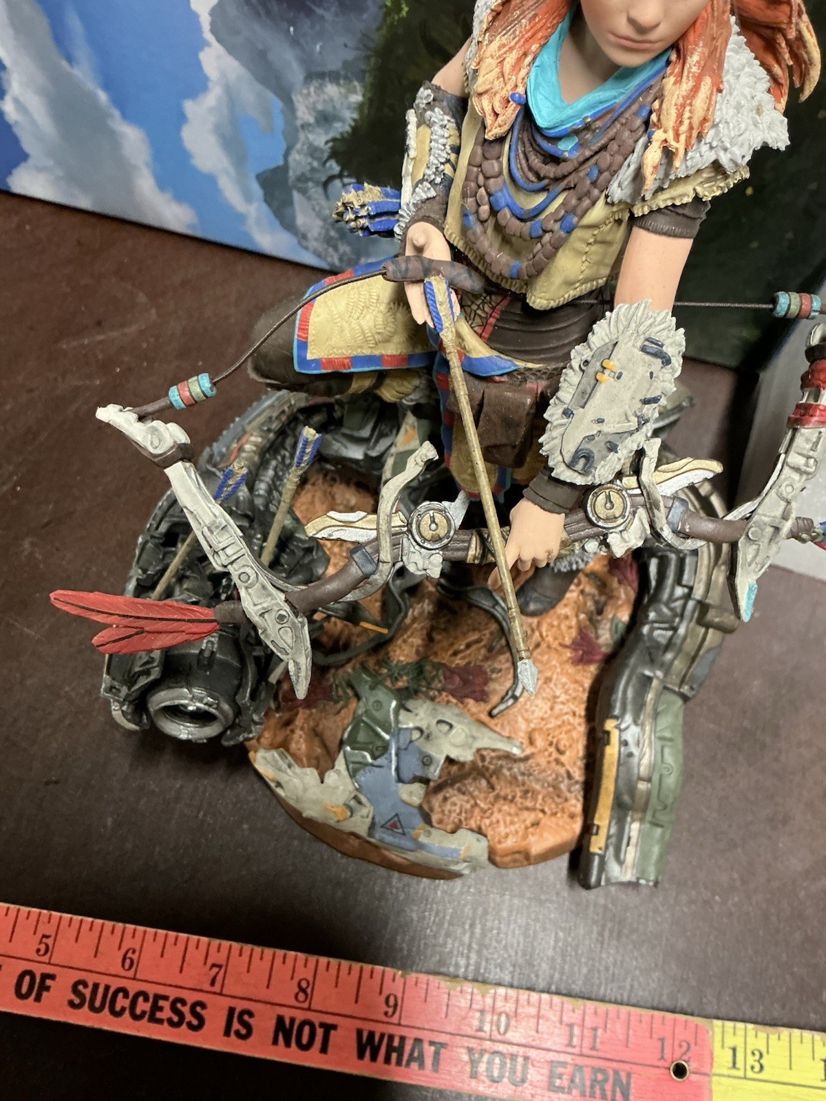 Horizon Zero Dawn Collector’s Edition 9″ Statue Huntress Aloy Read Description