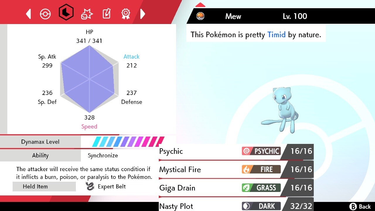 Pokemon Sword and Shield 6iv Shiny Mew – FAST DELIVERY!