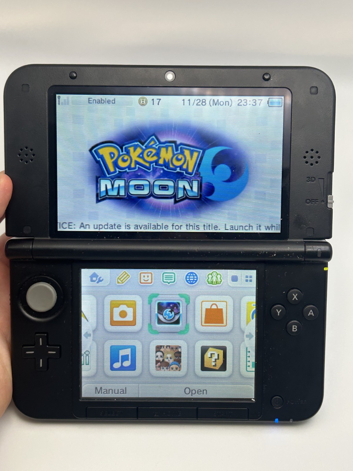 Pokémon Moon Nintendo 3DS (Game Cartridge Only) – Authentic, Tested and Works!