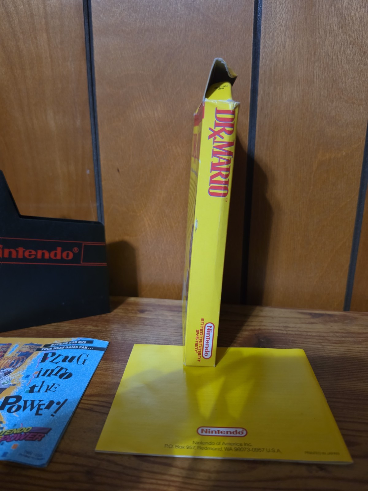 Dr. Mario (Nintendo NES, 1990) BOX AND MANUAL ONLY