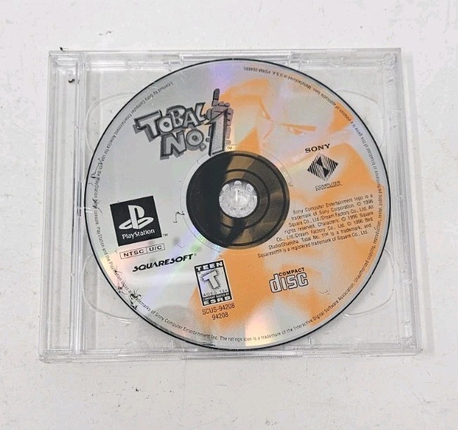 Playstation 1 Tobal No. 1 PS1 Video Game READ TESTED