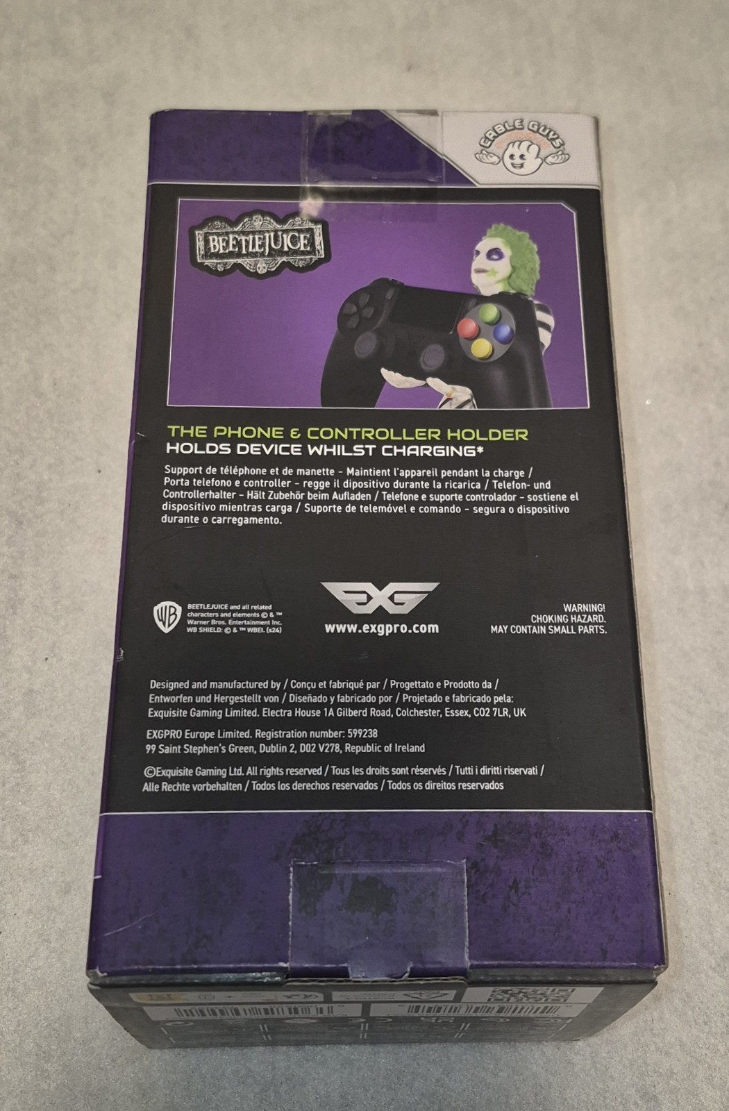 BEETLEJUICE Original CABLE GUYS -Controller & Phone Holder – NIB NEW