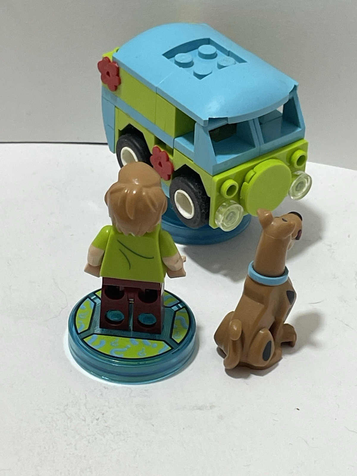 LEGO Dimensions Scooby-Doo Shaggy, Scooby & Mystery Machine Figure Lot